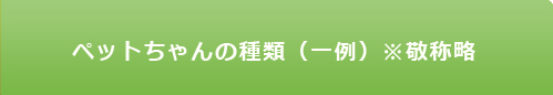 ペットちゃんの種類（一例）※敬称略